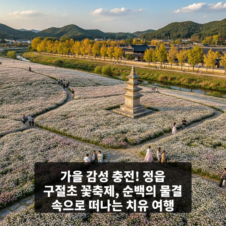 정읍 구절초 꽃축제