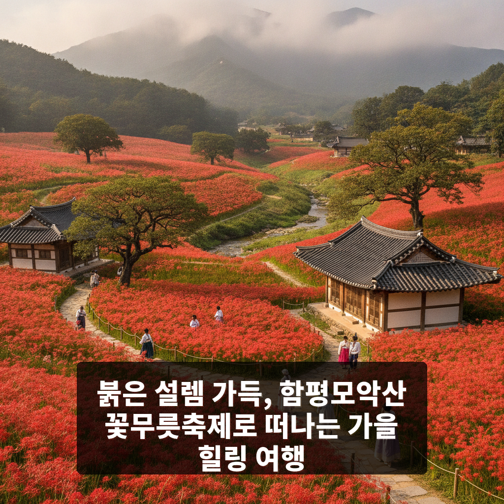 함평모악산 꽃무릇축제
