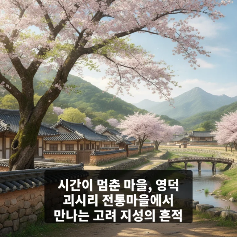 괴시리 전통마을