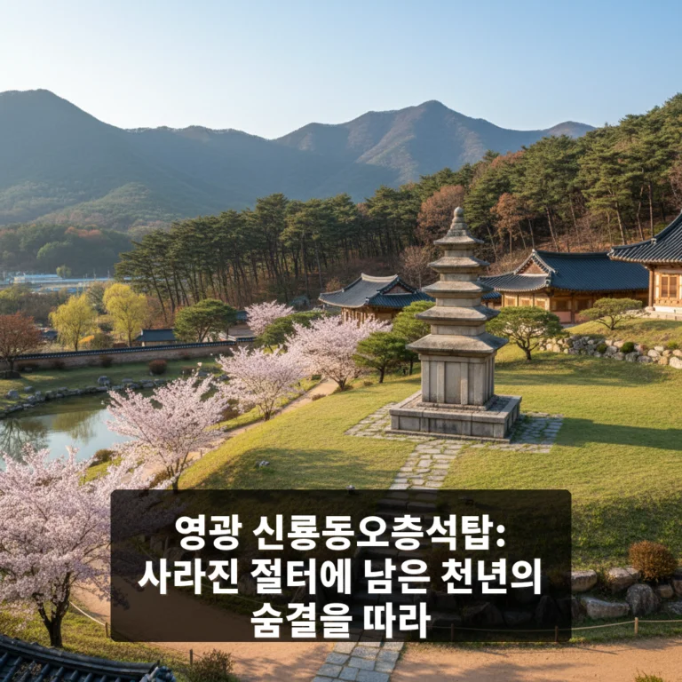 신룡동오층석탑