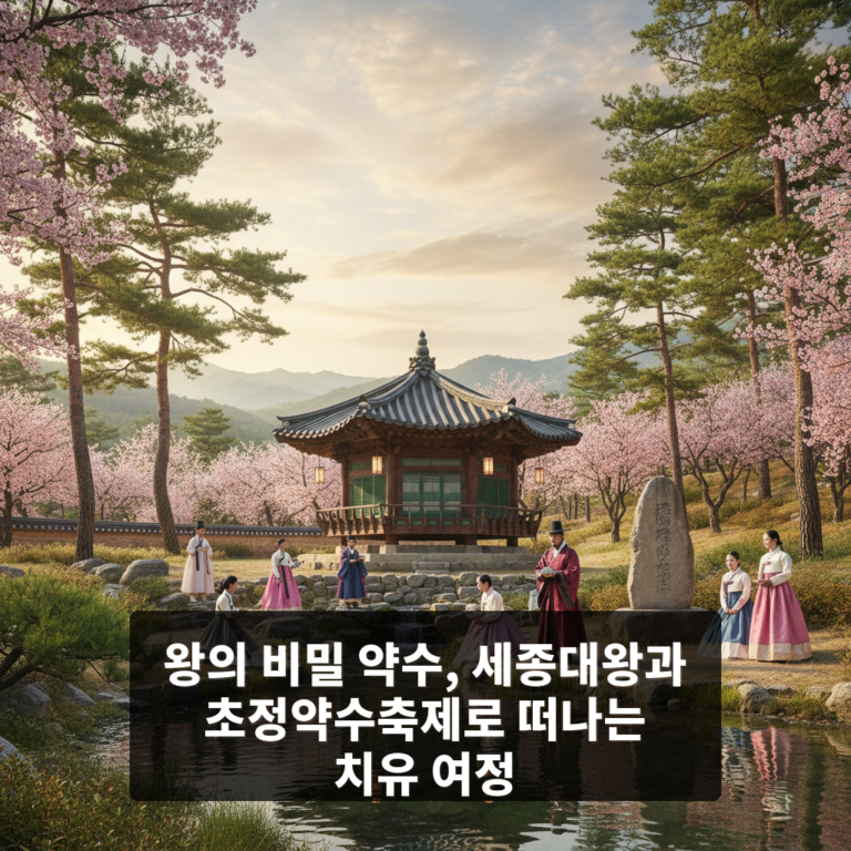 세종대왕과 초정약수축제