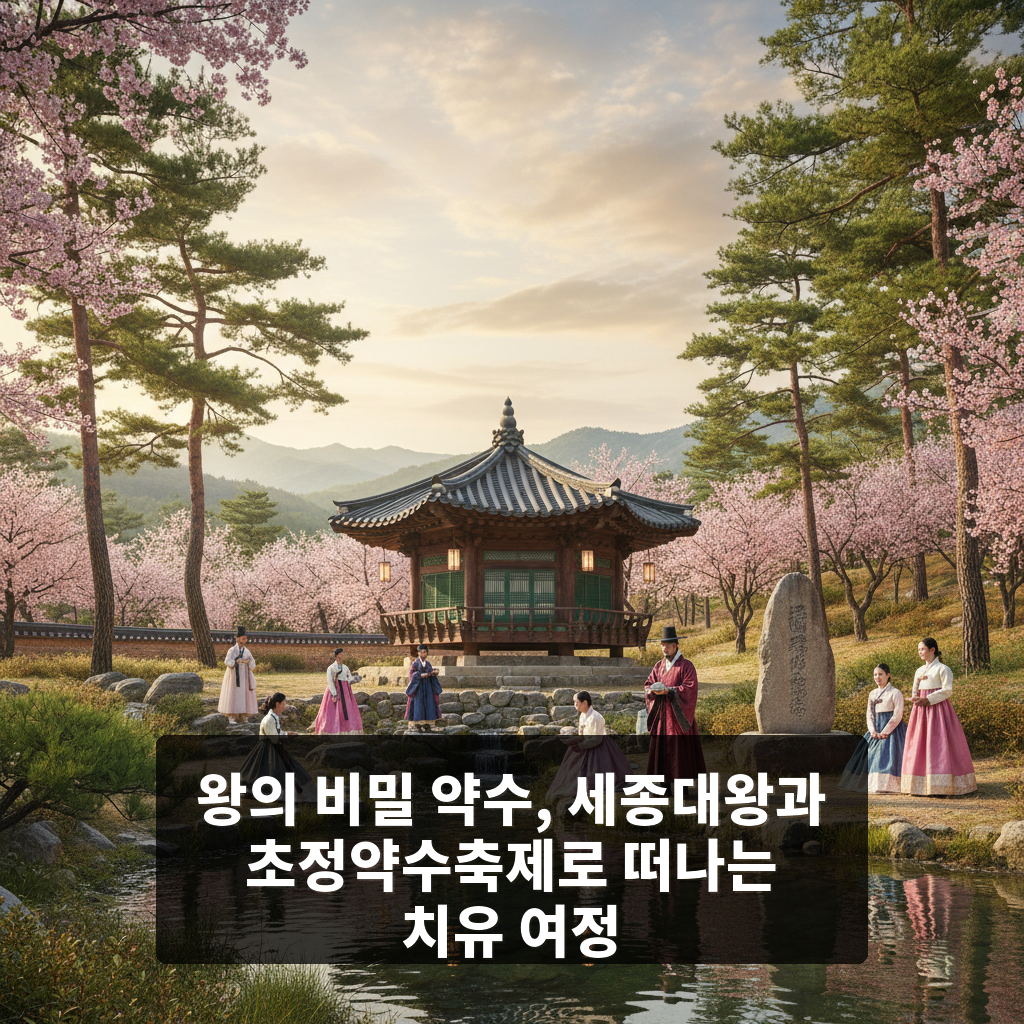 세종대왕과 초정약수축제