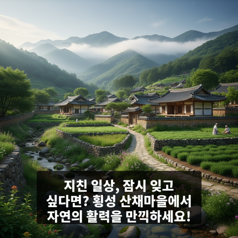 횡성 산채마을