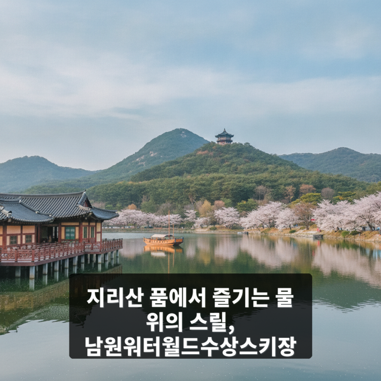 남원워터월드수상스키장
