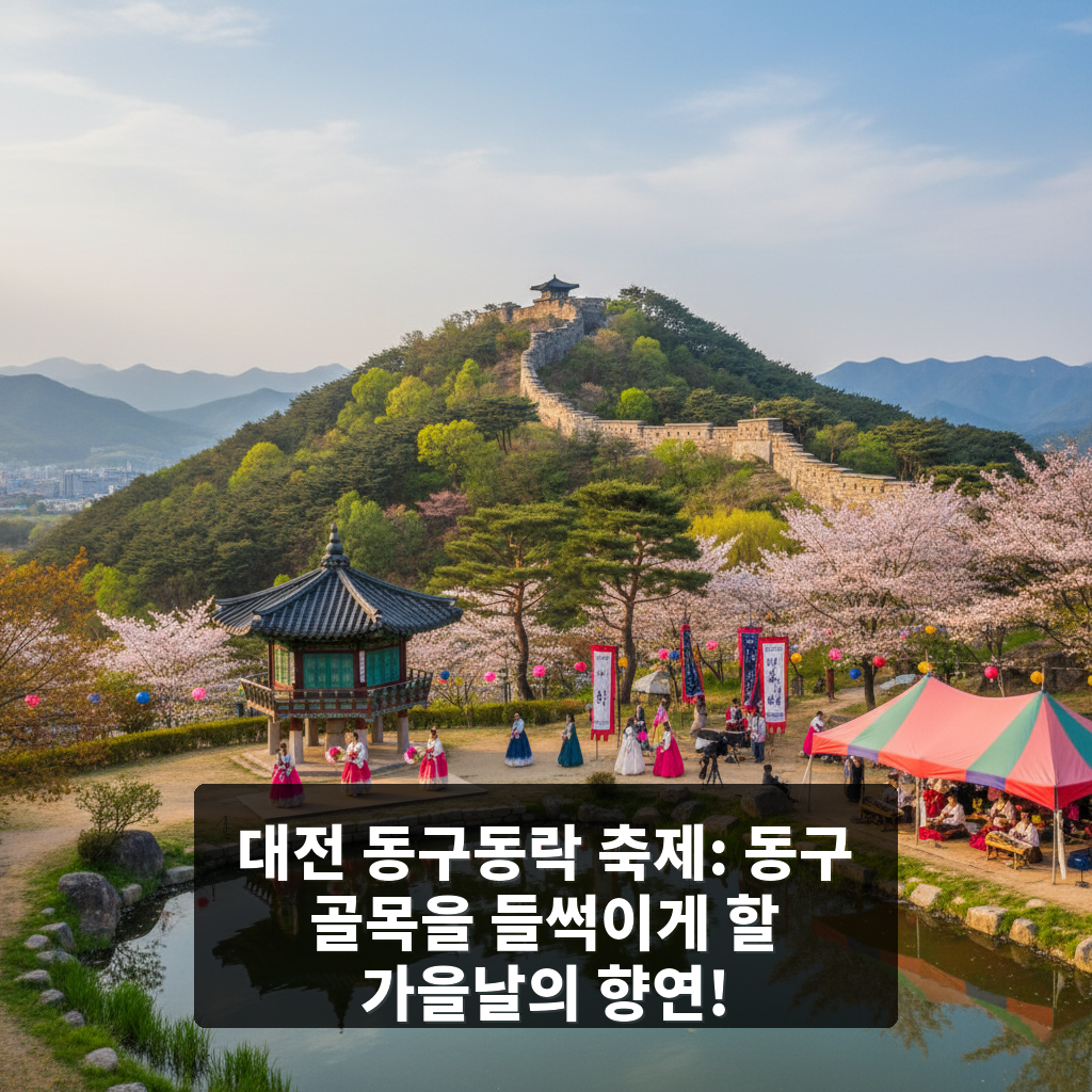 대전 동구동락 축제