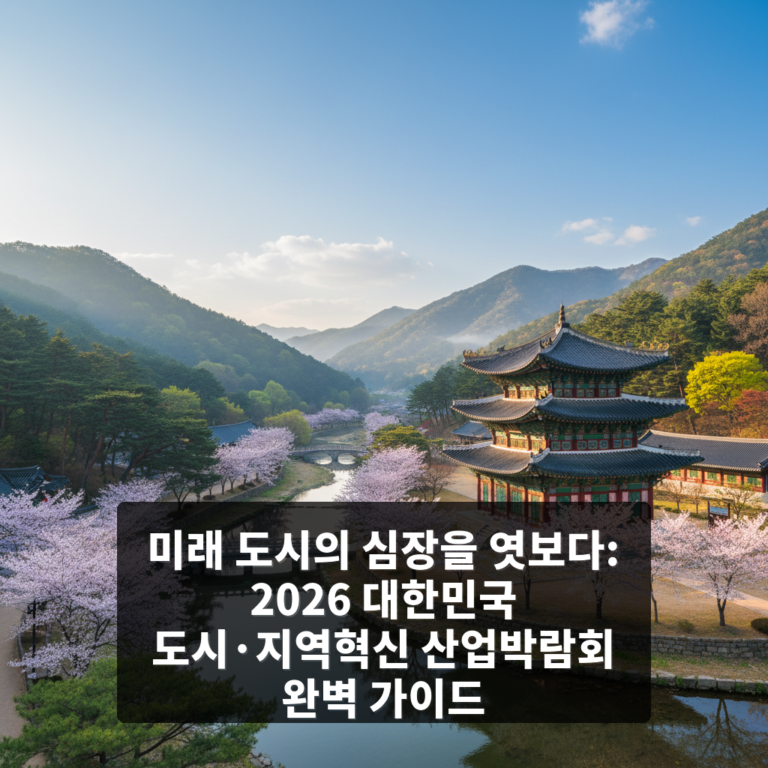2026 대한민국 도시·지역혁신 산업박람회