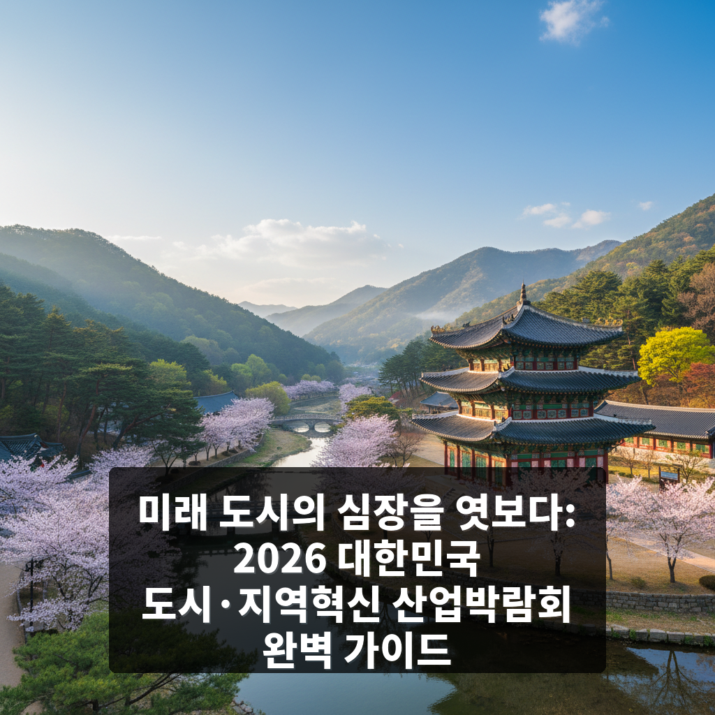 2026 대한민국 도시·지역혁신 산업박람회