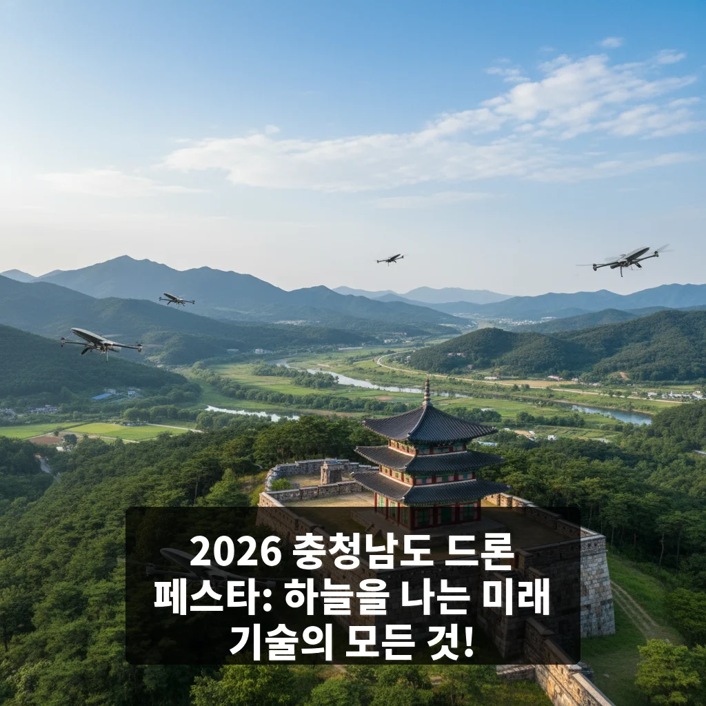 2026 충청남도 드론 페스타