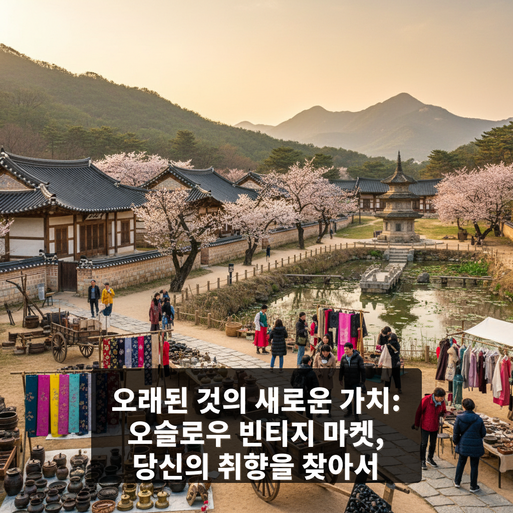 오슬로우 빈티지 마켓