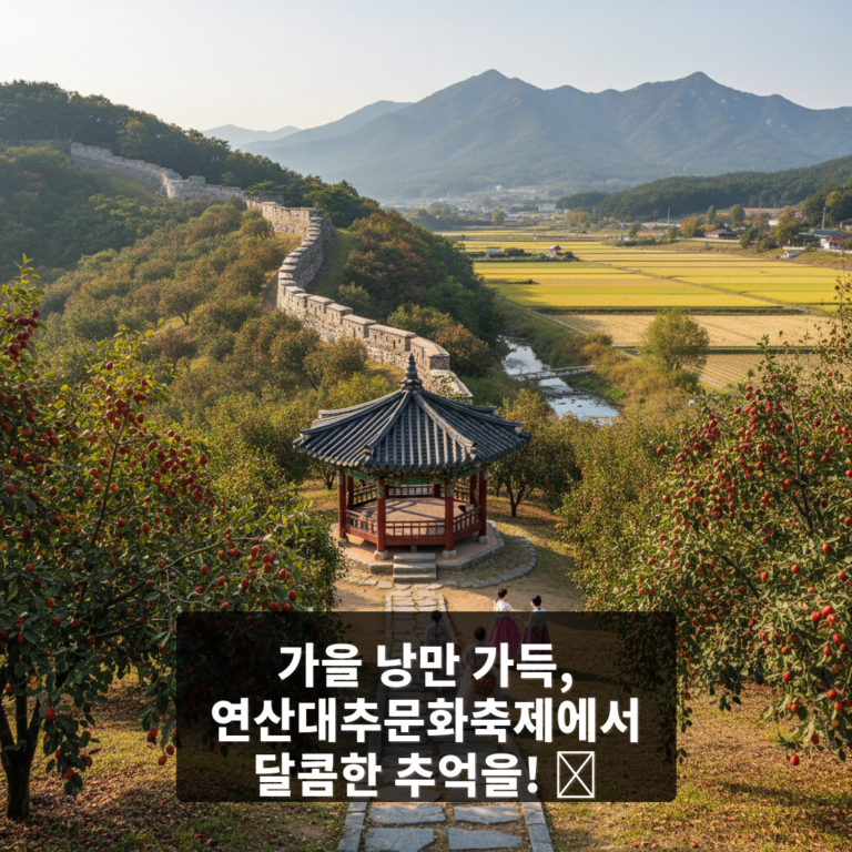 연산대추문화축제