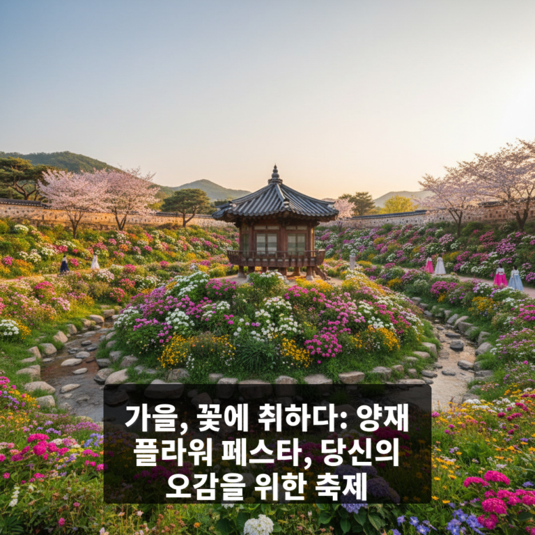 양재 플라워 페스타