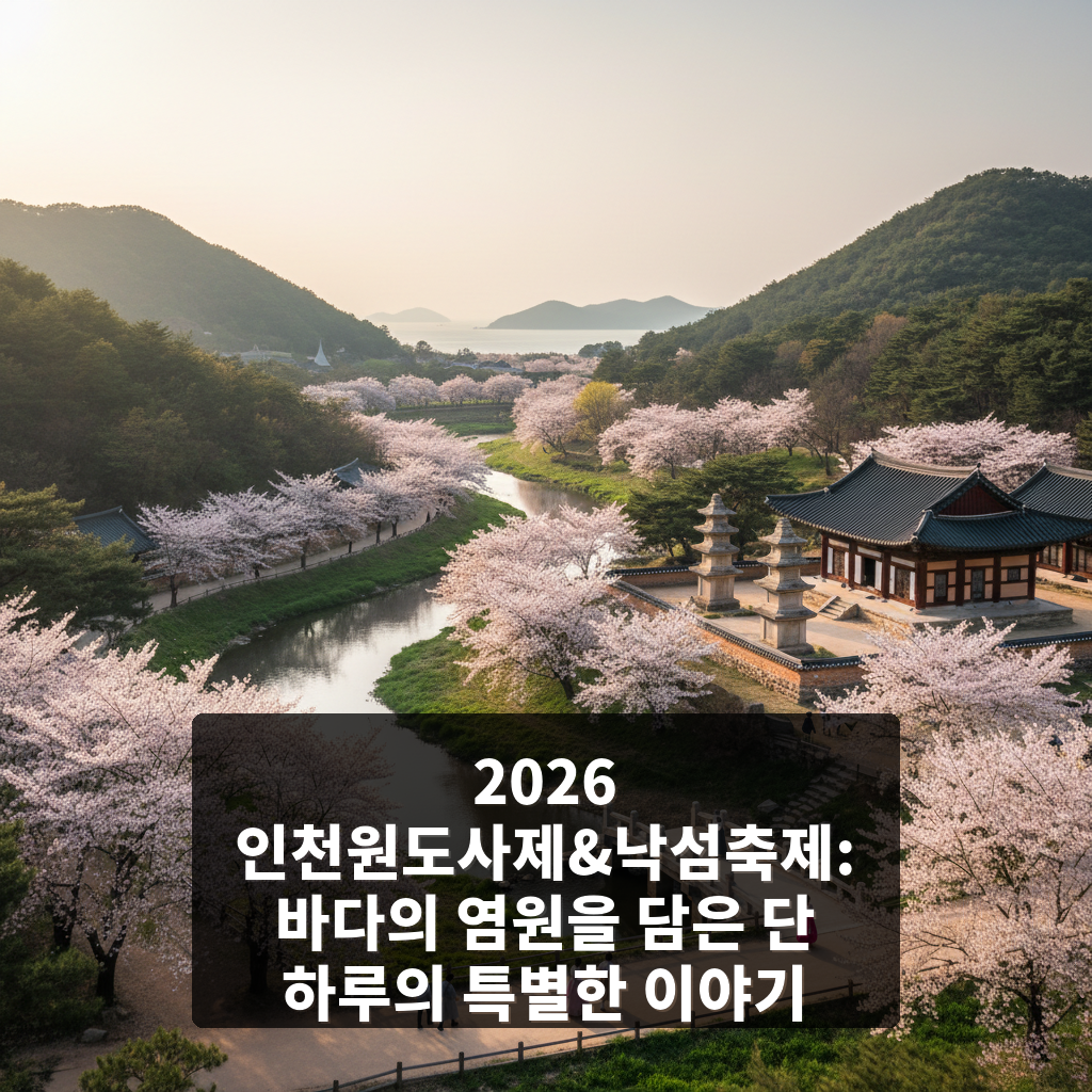 2026 인천원도사제&낙섬축제