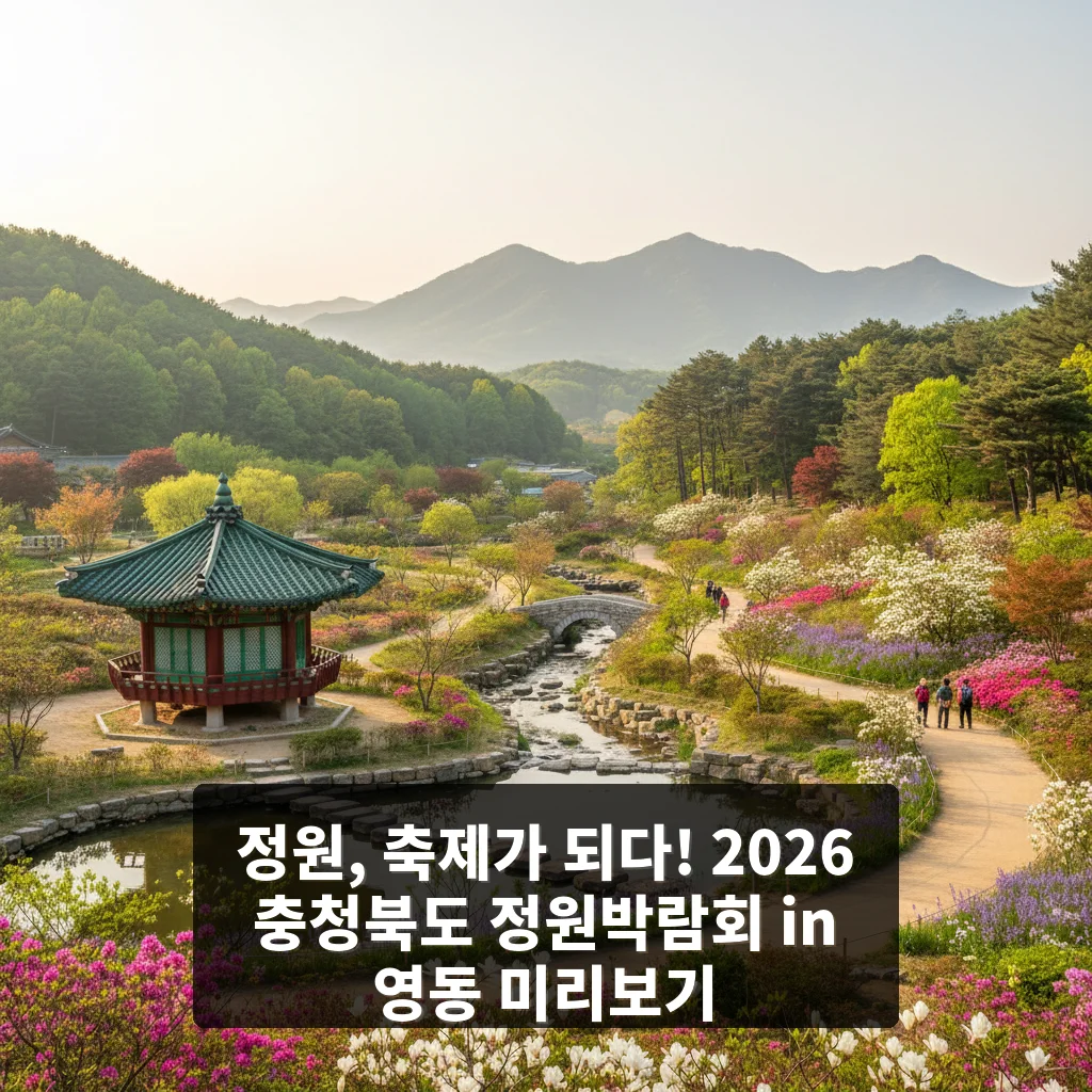 충청북도 정원박람회 in 영동