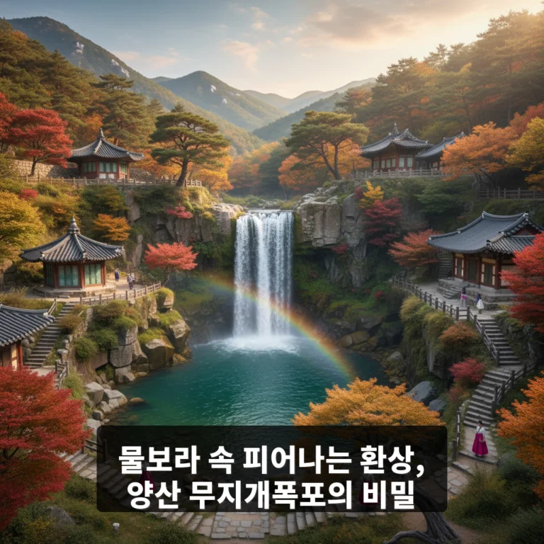 무지개폭포