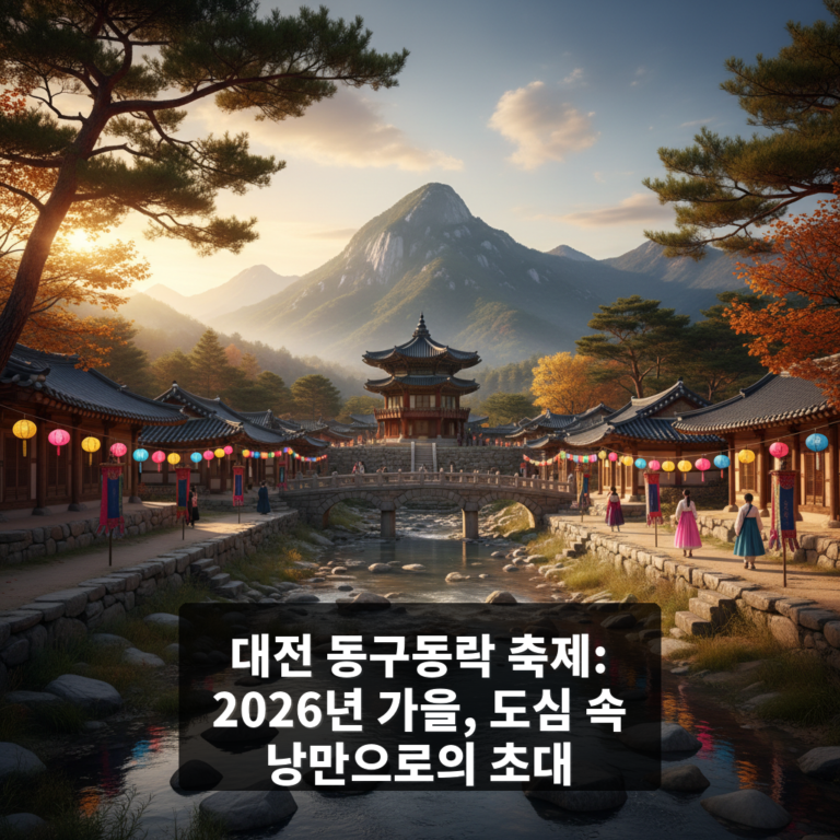 대전 동구동락 축제