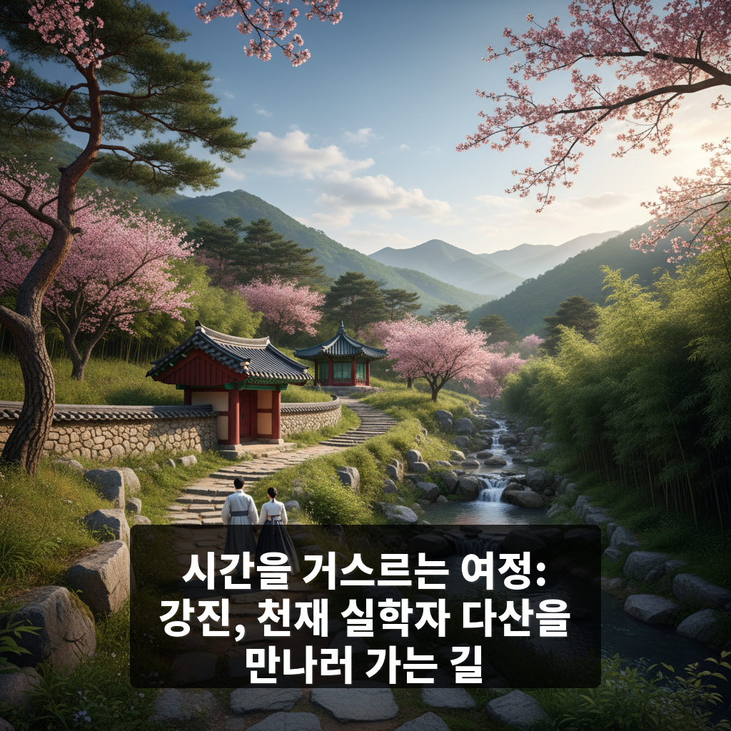 강진, 천재 실학자 다산을 만나러 가는 길